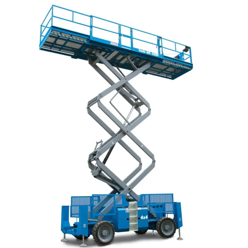 Genie ruw terrein schaarhoogwerker